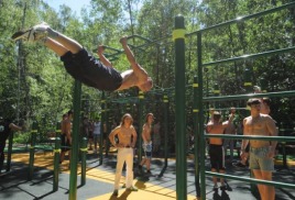 Новое оборудование для воркаута Новое оборудование для воркаута