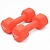 гантели неопреновые 5 кг body gym db02-5
