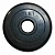 диск обрезиненный mb barbell atlet 51 мм 5 кг. черный 